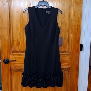 Donna Ricco size 10 Black Dress New With Tags